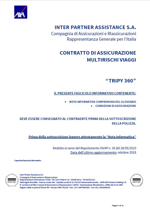 Condizioni Assicurazione AXA 360
