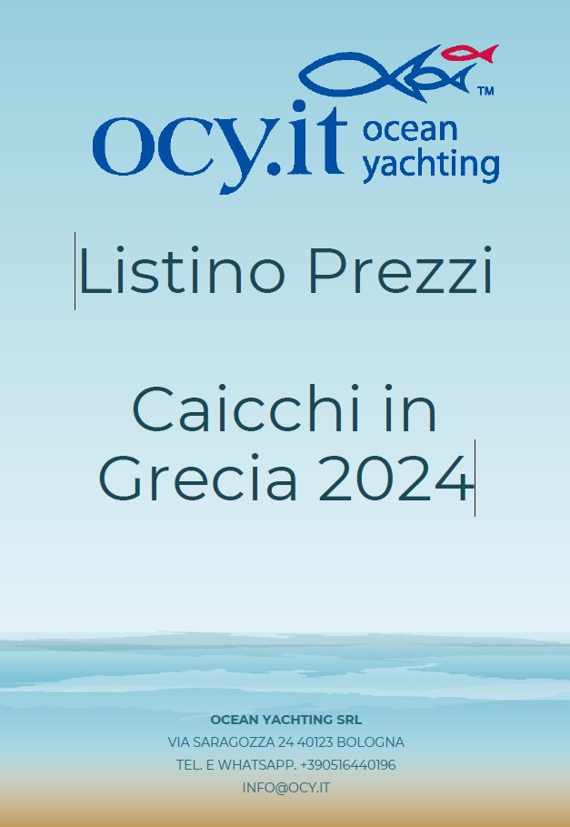 Listino Prezzi Caicchi in Grecia 2024